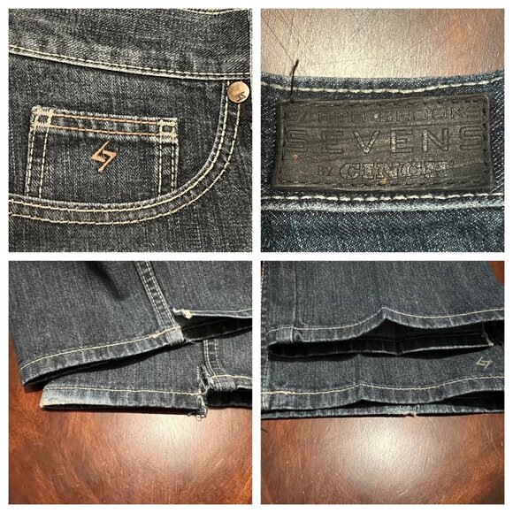 Garth Brooks Sevens by Cinch Loose Fit Boot Cut Jeans 31x32 Creased Western - Picture 16 of 16